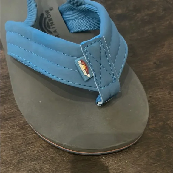 Rainbow Kids Blue Sandals - Picture 3 of 7